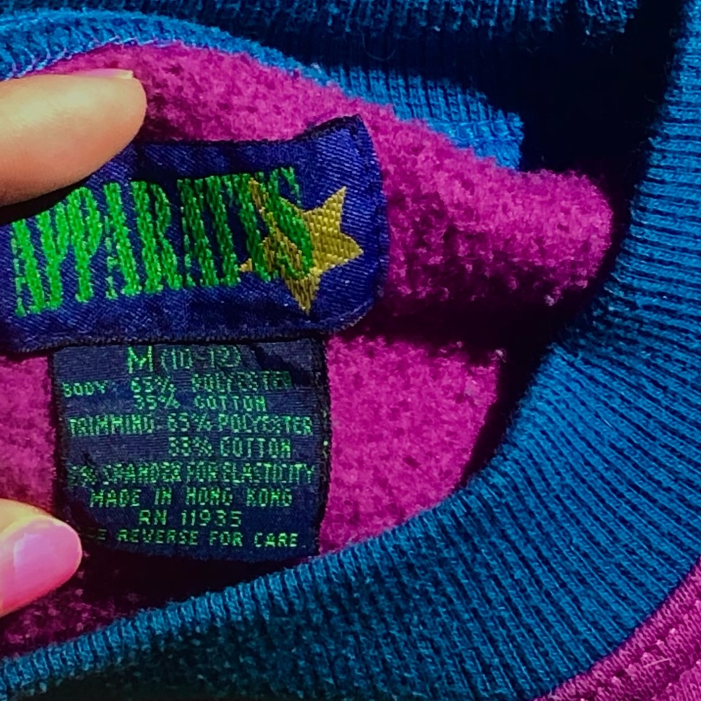 APPARATUS STRIPED MULTICOLOR CREWNECK - Picture 3 of 5